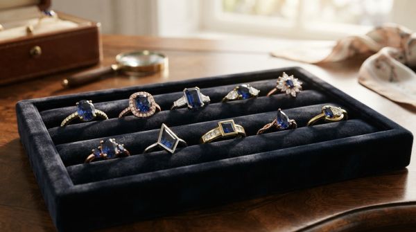 10 modèles de bagues en saphir or pour un engagement chic